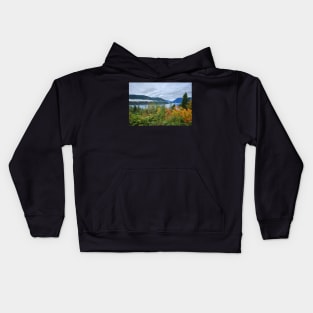 Lake Cushman Fall Kids Hoodie